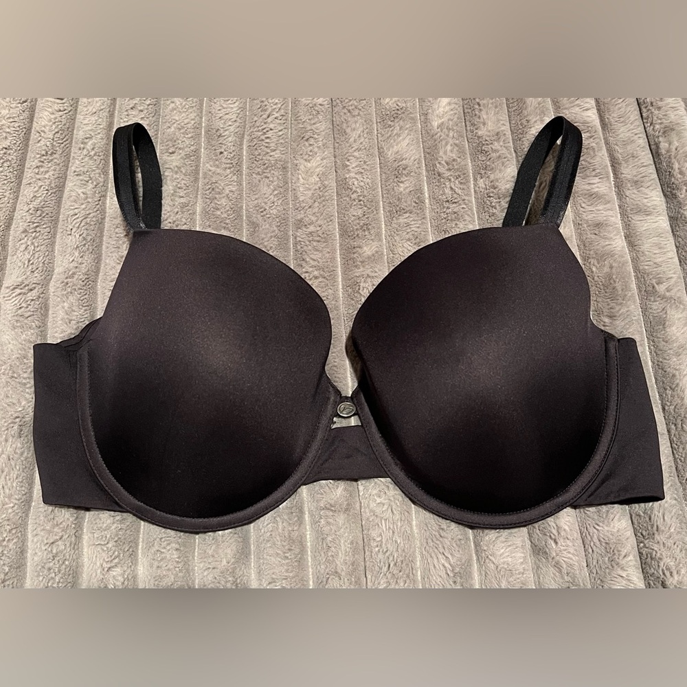 PARISA FE PT1027 DEMI BRA FULL BUSTED 34H BLACK NEW NO TAGS